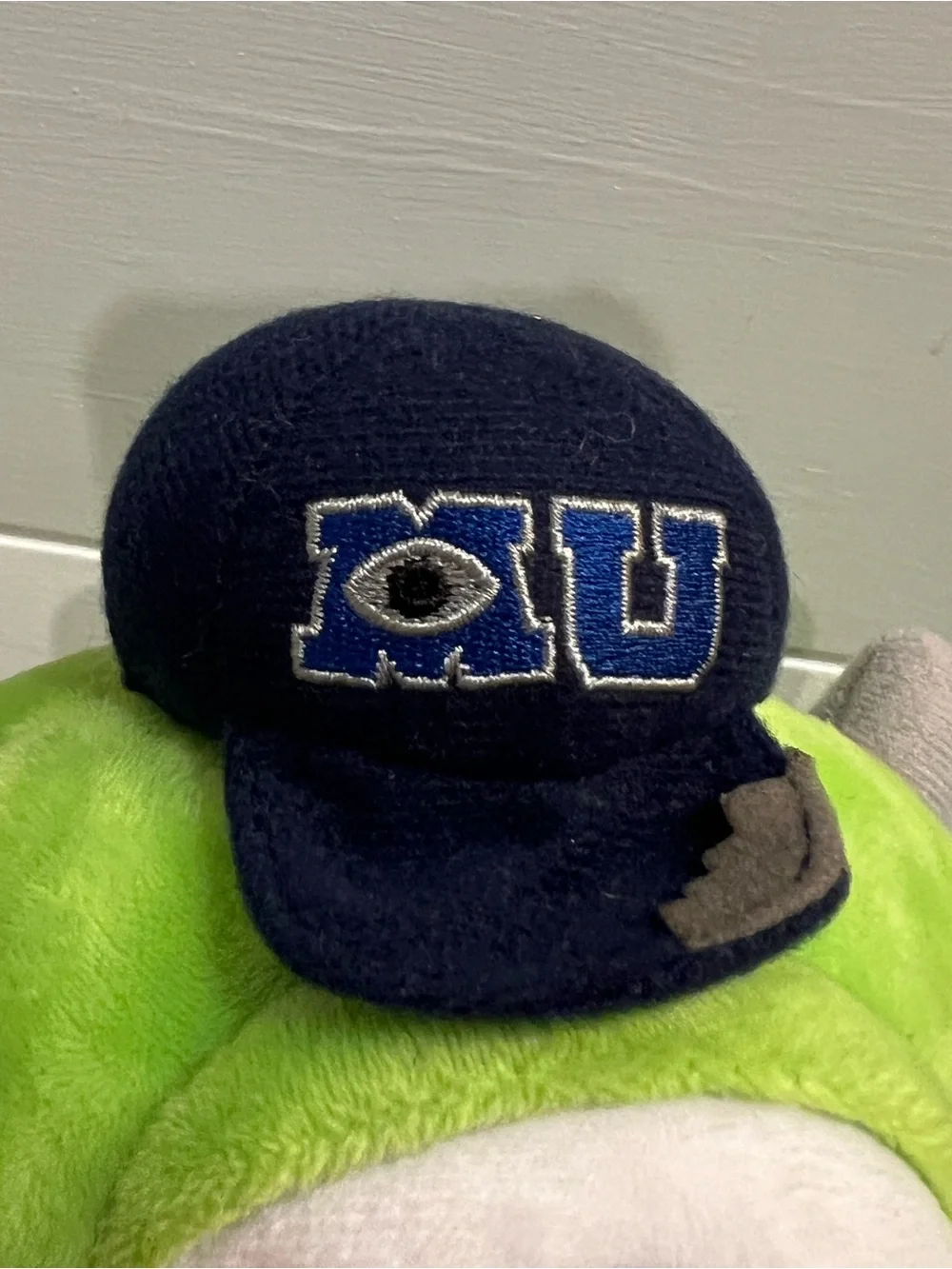 Monsters University Mike Wazowski Disney Pixar Plush - Green stuffed animal